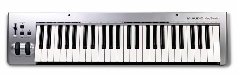 Photo of a M-Audio Keystudio (Large MIDI keyboard)