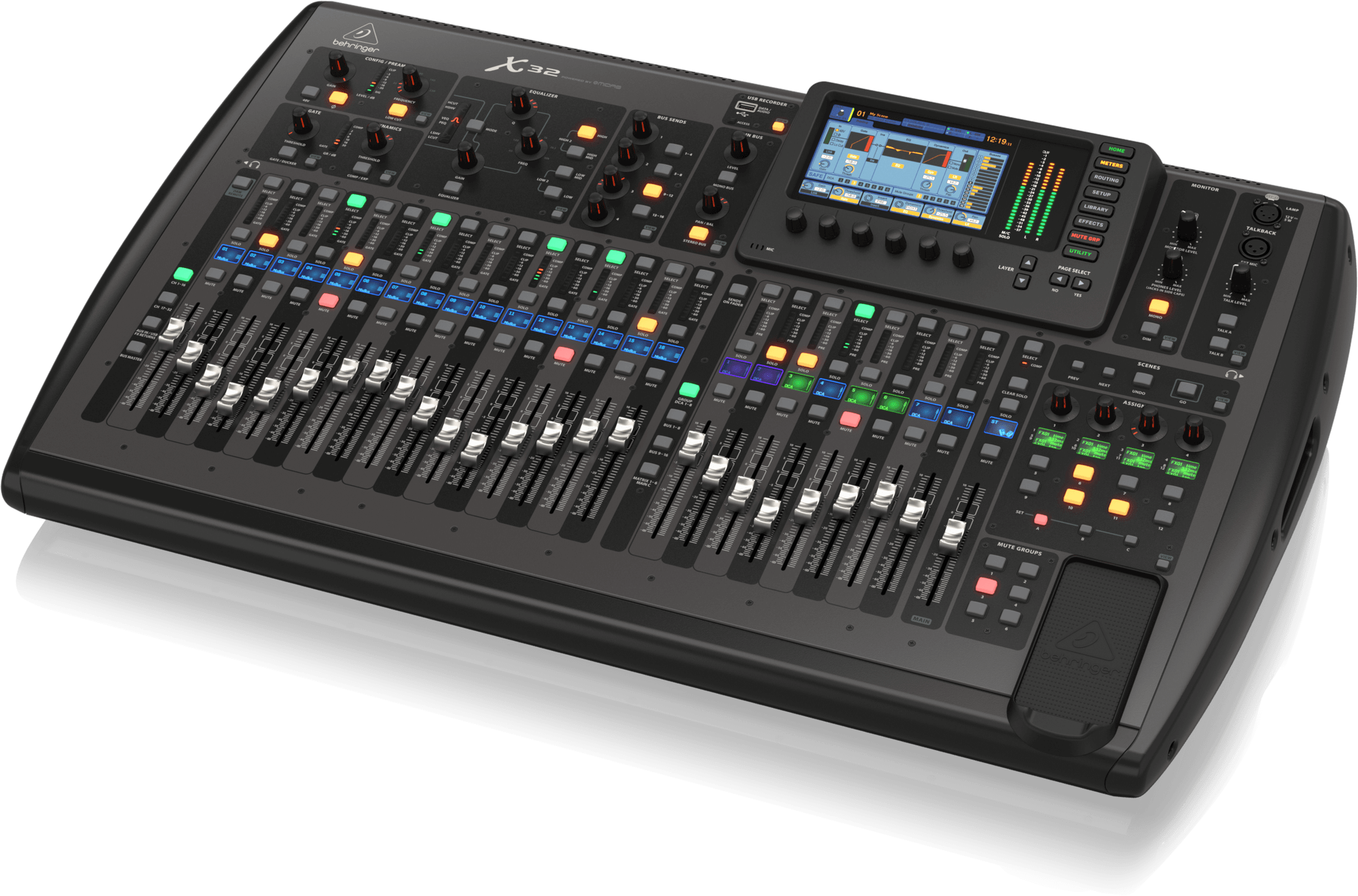 Photo of a Behringer X32 (Digital mixer)